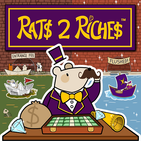 High-res box front cover image of Rats 2 Riches